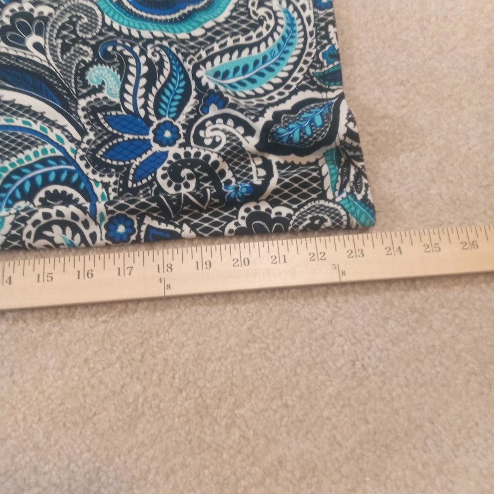 I.N. Studio Women's Size 2x Paisley Floral Boho Wide Leg Stretchy Slip on pants - Picture 4 of 7